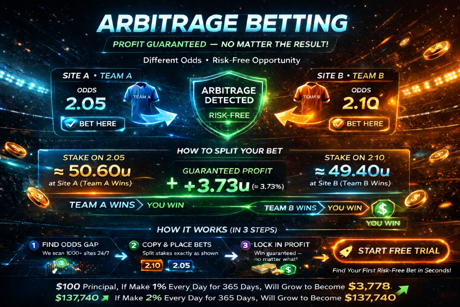 Arbitrage Scanner banner